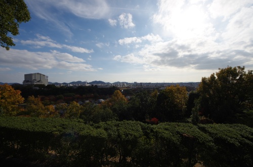 男山配水池公園からの眺め(SIGMA 8-16mm)